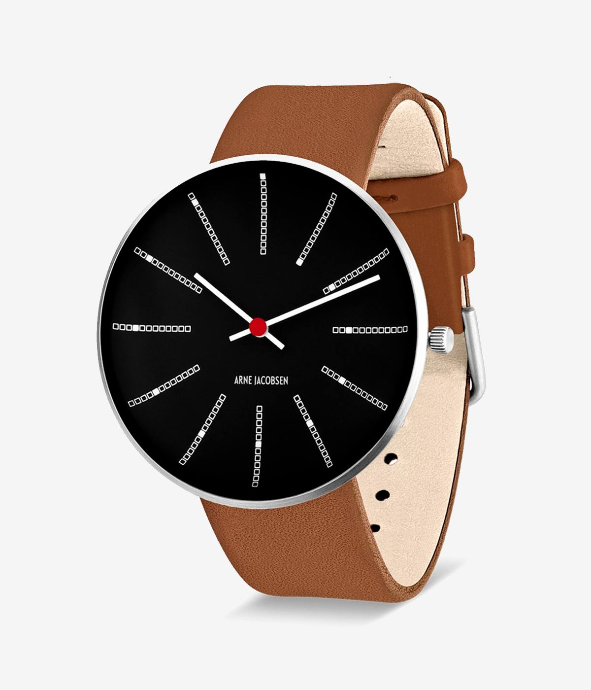 BANKERS / BROWN LEATHER STRAP 40 MM