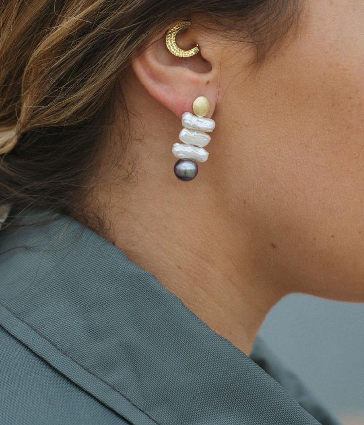 Amazonite Tahití earrings
