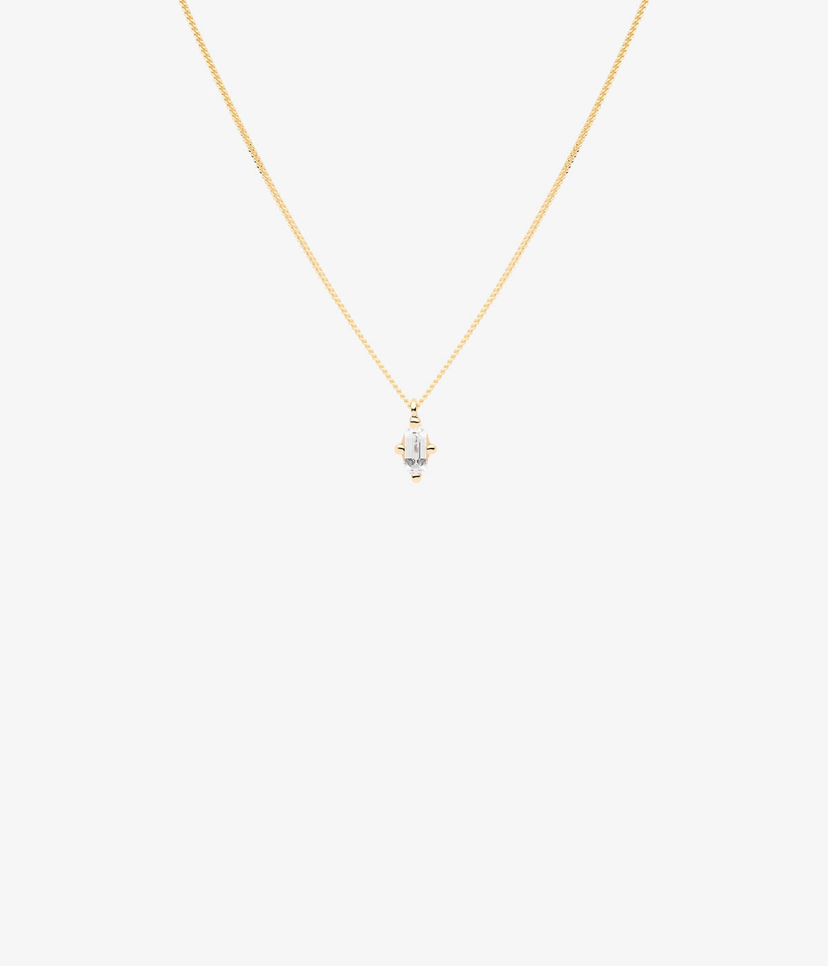 Gold Pendant with diamond