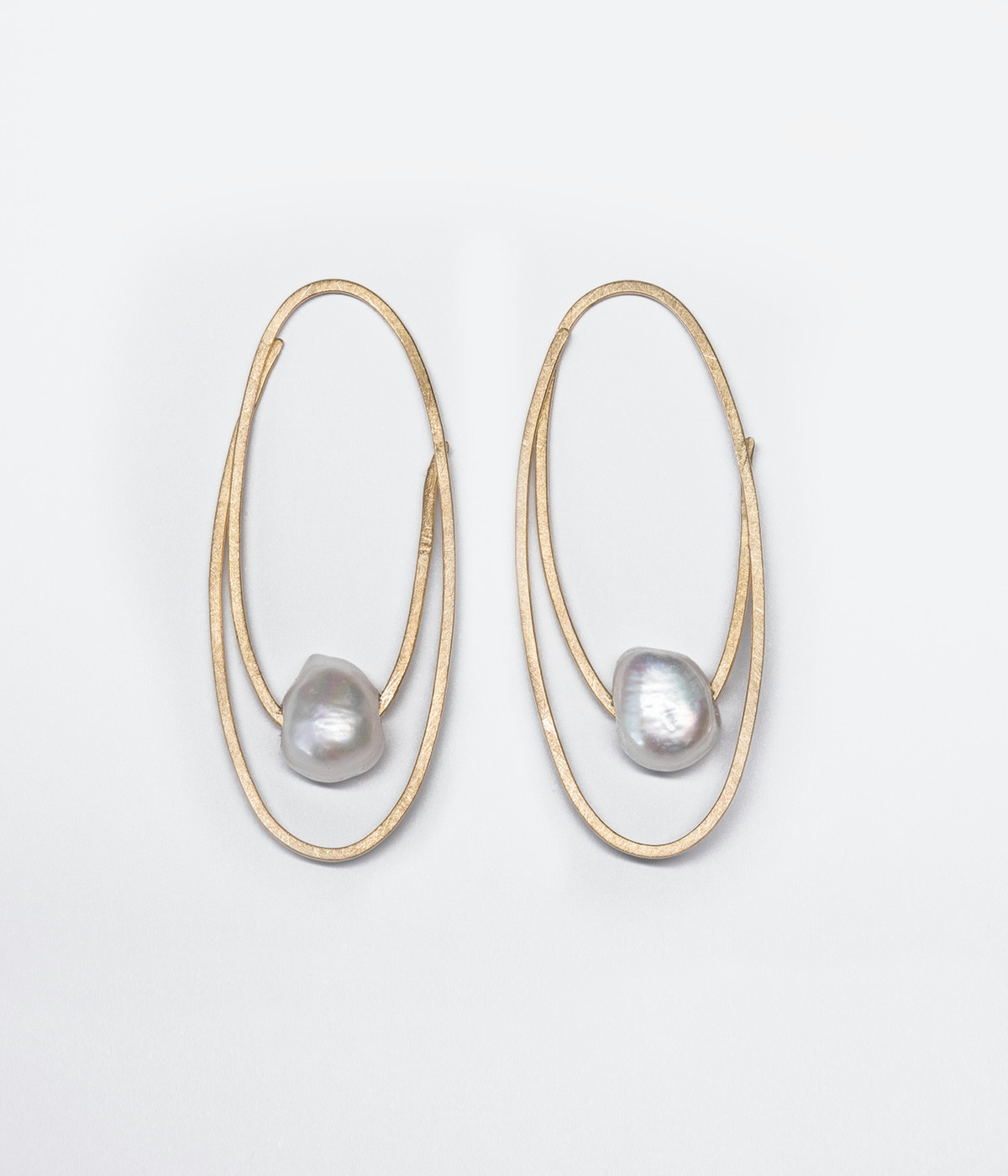 Oval of Love earrings