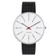 Arne Jacobsen BANKERS 40 MM / MALLA ACERO NEGRA