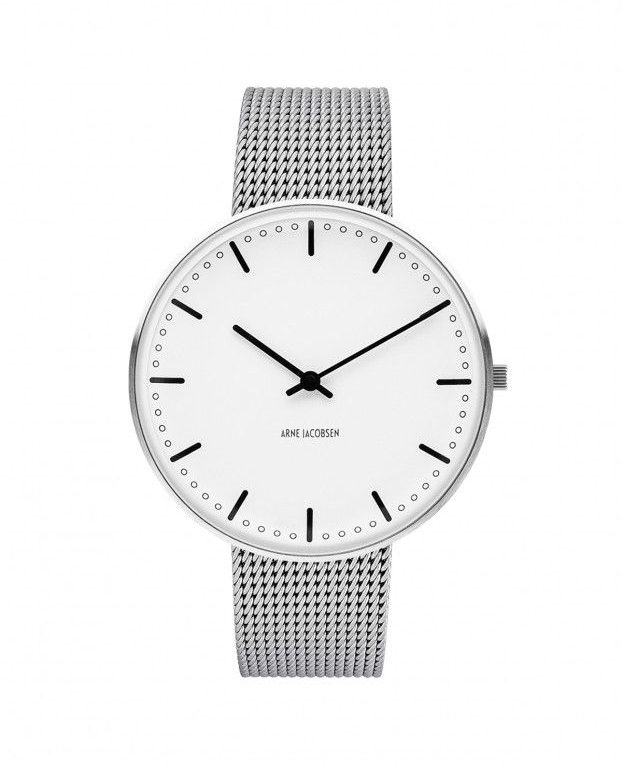Arne Jacobsen CITY HALL 40 MM / MALLA ACERO