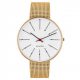 Arne Jacobsen BANKERS 40 MM / MALLA DORADA