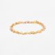 Brazalete oro Papallones 19cm