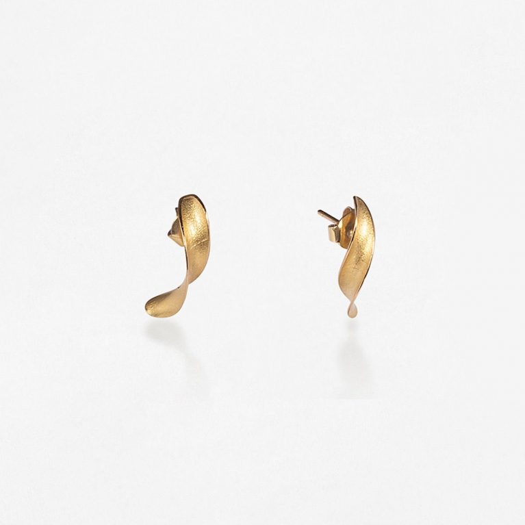 Pendientes oro Volta 20mm