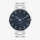 Arne Jacobsen CITY HALL 40 MM / BRAZALETE ACERO / ESFERA AZUL