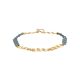 Pulsera oro y titanio Aigua