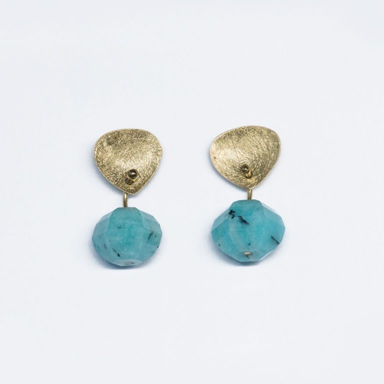 Pendientes Supple Amazonitas