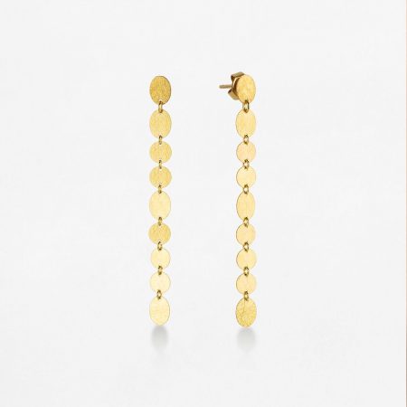 Pendientes oro Party 60mm