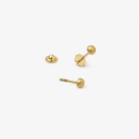 Pendientes Oro Esferas bebé