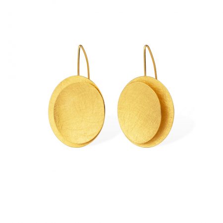 Pendientes Óvalo 30 mm Gancho