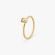 Anillo Simple y Baguette