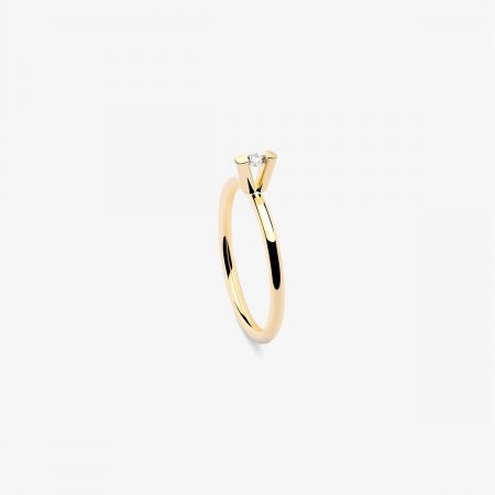 Anillo Tweet brillante 0,055ct.
