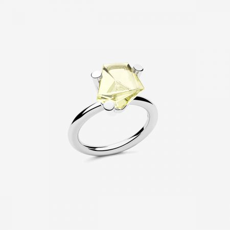 Anillo Klar berilo dorado