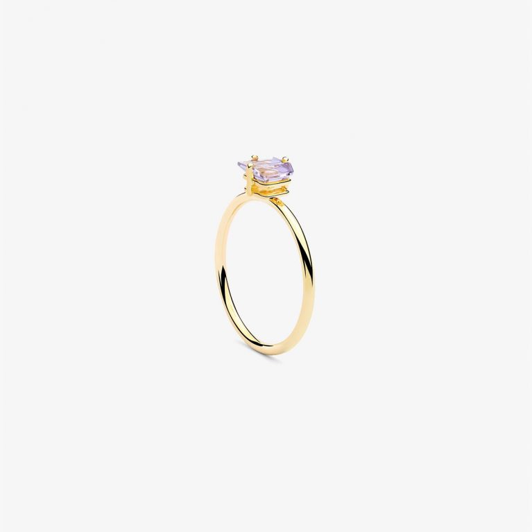 Anillo Klar mini amatista