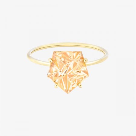 Anillo Klar citrino
