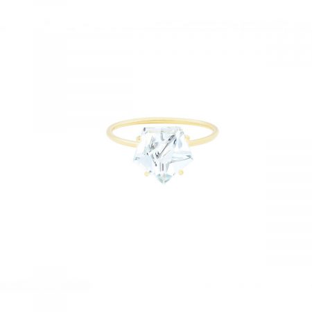 Anillo Klar aguamarina