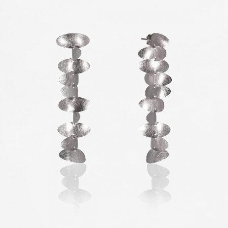 Pendientes plata Samoa 80mm