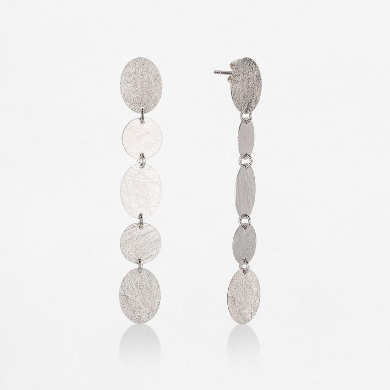 Pendientes plata Party 60mm