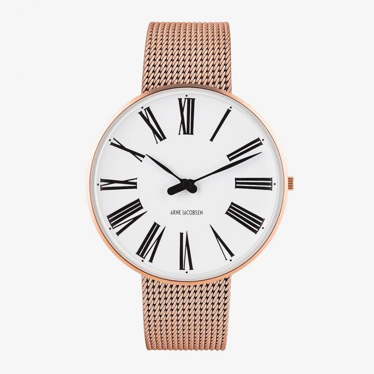 Arne Jacobsen ROMAN 40 MM / MALLA ROSA