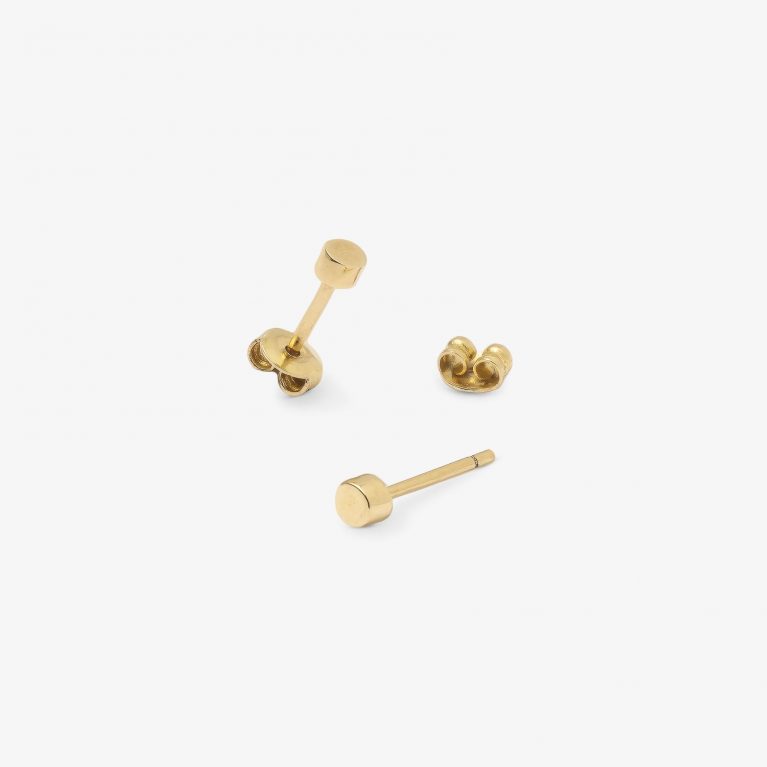 Pendientes Cilindro Oro