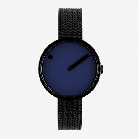 PICTO 30 MM / AZUL NOCHE / MALLA NEGRA MATE
