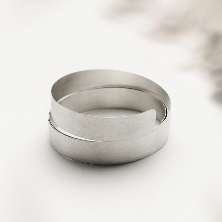 Brazalete plata Posidònia 75cm