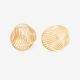 Pendientes Mirage Round Oro
