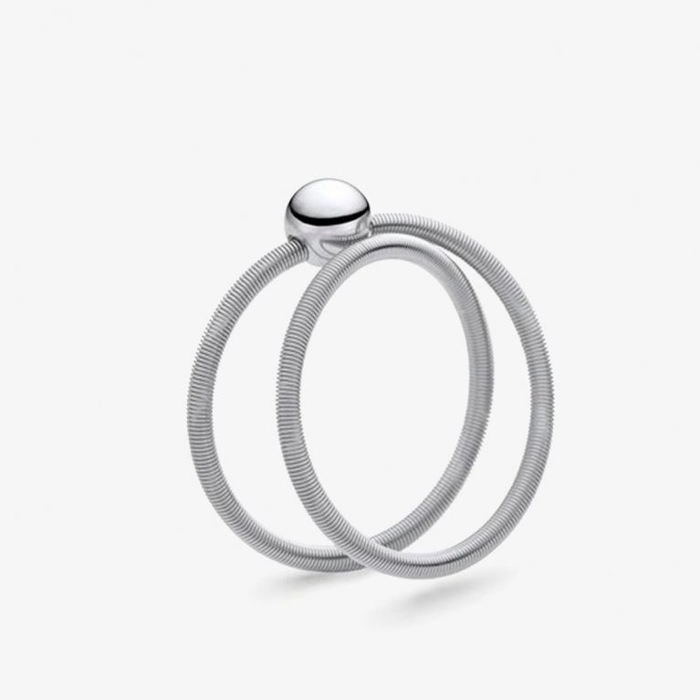 Anillo Colette 2 Vueltas Platino