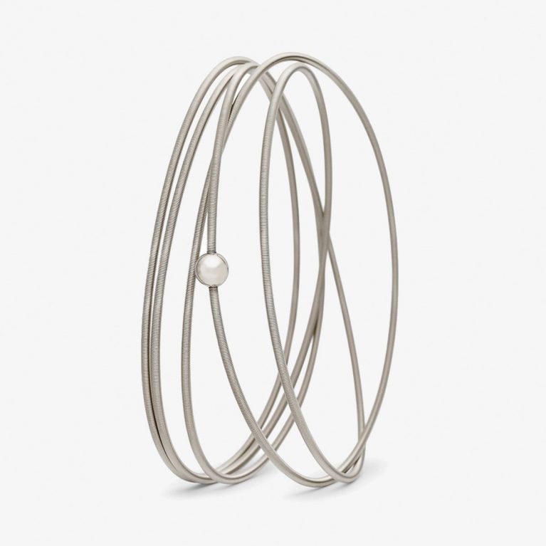 Pulsera Colette 5 Vueltas Platino