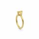 Anillo Trin zafiro amarillo 0,58ct.