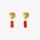 Pendientes Supple Coral