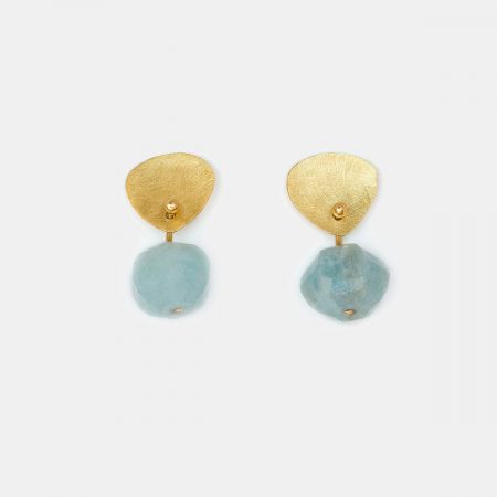 Pendientes Supple Aguamarinas