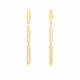 Pendientes Via ovales largos
