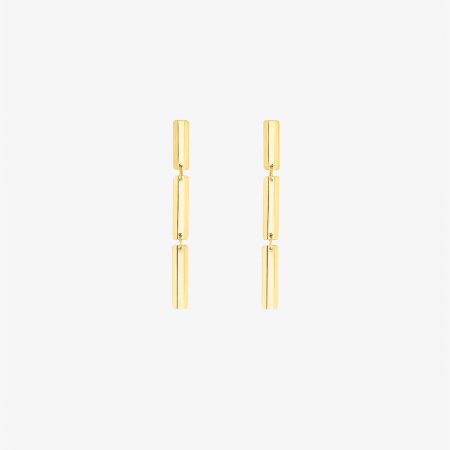 Pendientes Via rectangulares medio