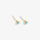 Pendientes Tweet zafiros azules