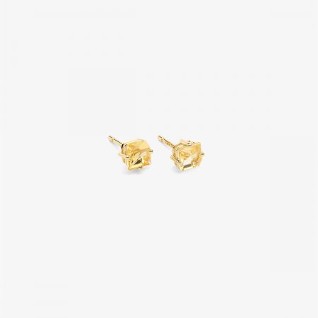 Pendientes Klar mini berilos dorados