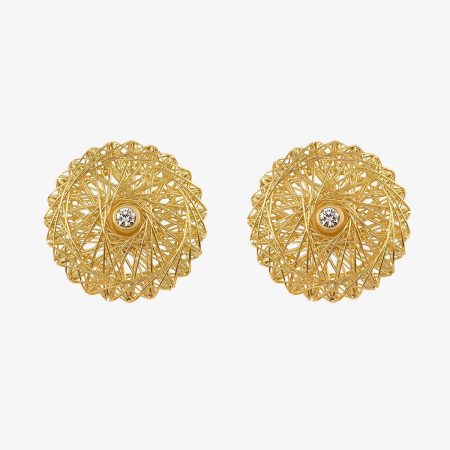 Pendientes Niessing Filo D´Oro Diamante