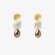 Pendientes Square Contrast