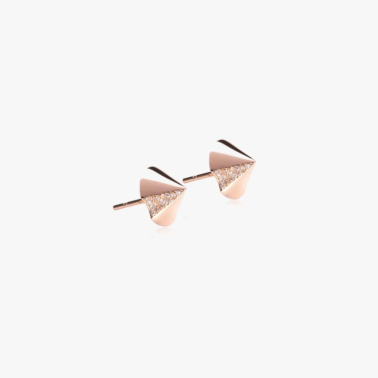 Pendientes Oro Au750 18Kt. btes. 0,25ct.