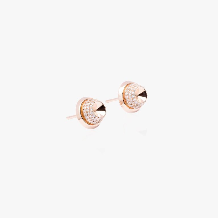 Pendientes Oro Au750 18Kt btes. 0,45ct.