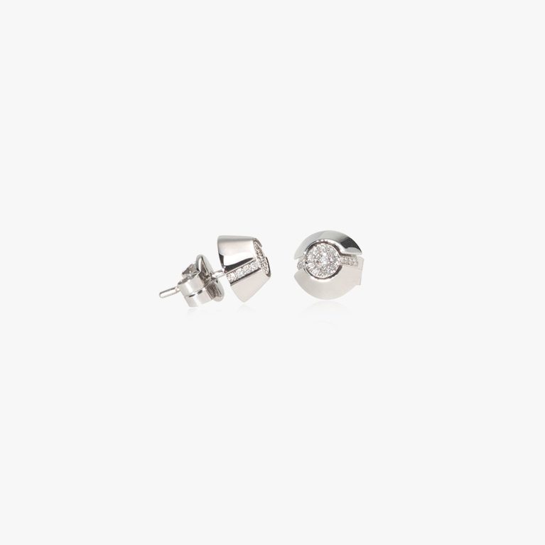 Pendientes Oro Au750 18Kt btes. 0,14ct.