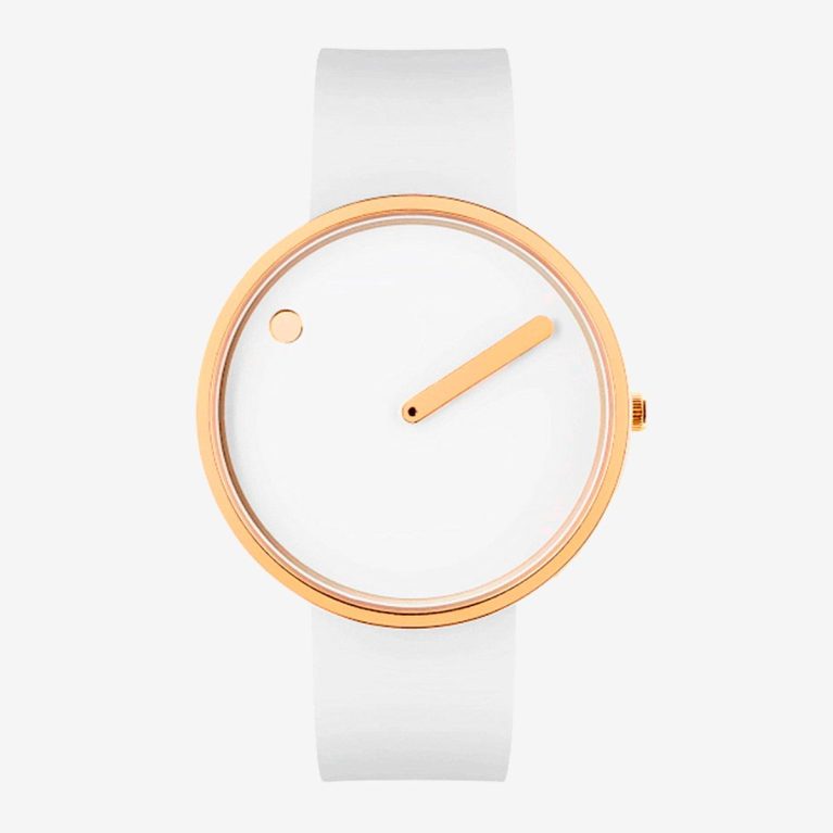 PICTO 40 MM / BLANCA / SILICONA BLANCA