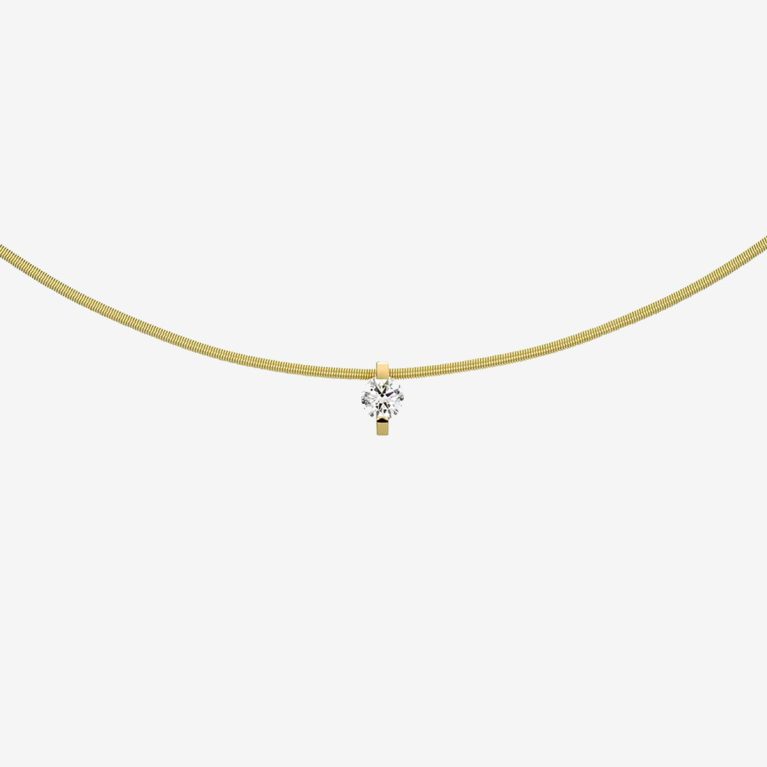 Colgante Niessing Princess 0,23 ct