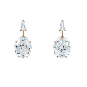 Pendientes Klar aguamarinas y diamantes