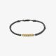 Pulsera Simple Hematites y Diamantes