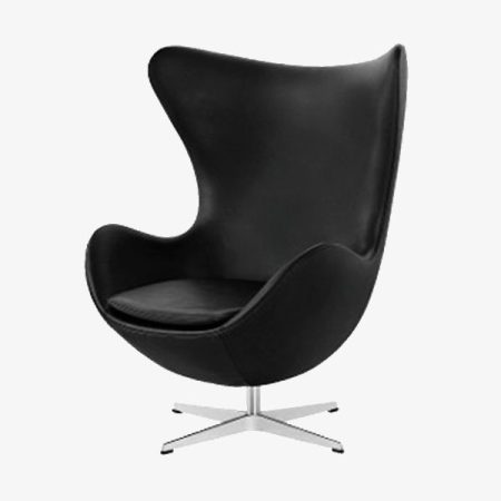 Silla Miniatura Arne Jacobsen EGG BLACK