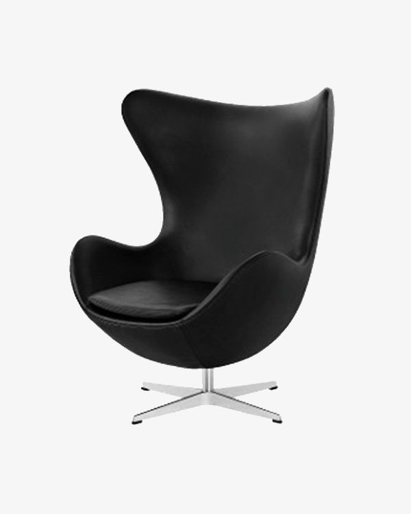 Silla Miniatura Arne Jacobsen EGG BLACK