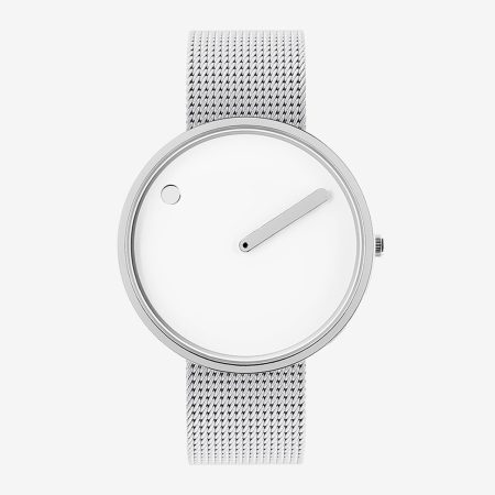 PICTO 40 MM / BLANCA / MALLA ACERO