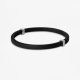 Pulsera Majoral Cubos plata y caucho